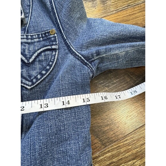 Levi Strauss Women’s Signature  Denim Jean Jacket Size XS VINTAGE - Picture 7 of 7